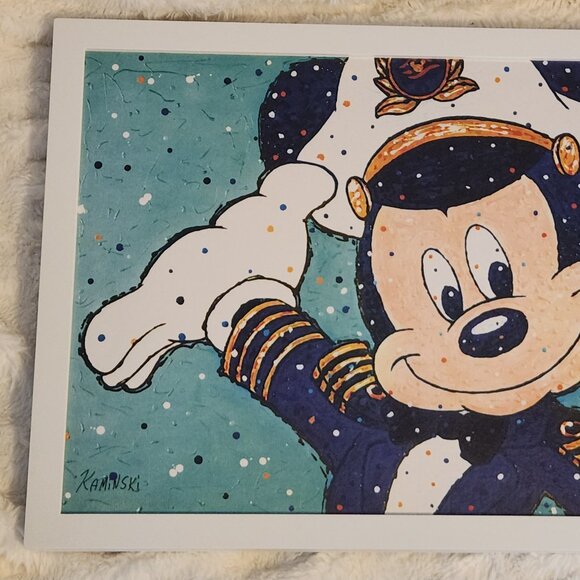 Disney's "Bon Voyage For A Silver Anniversary At Sea" Painting by Joe Kaminski - Picture 2 of 6